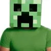 Disguise Adult Minecraft Creeper Mask -Video Game Costumes Shop minecraft creeper mask main1