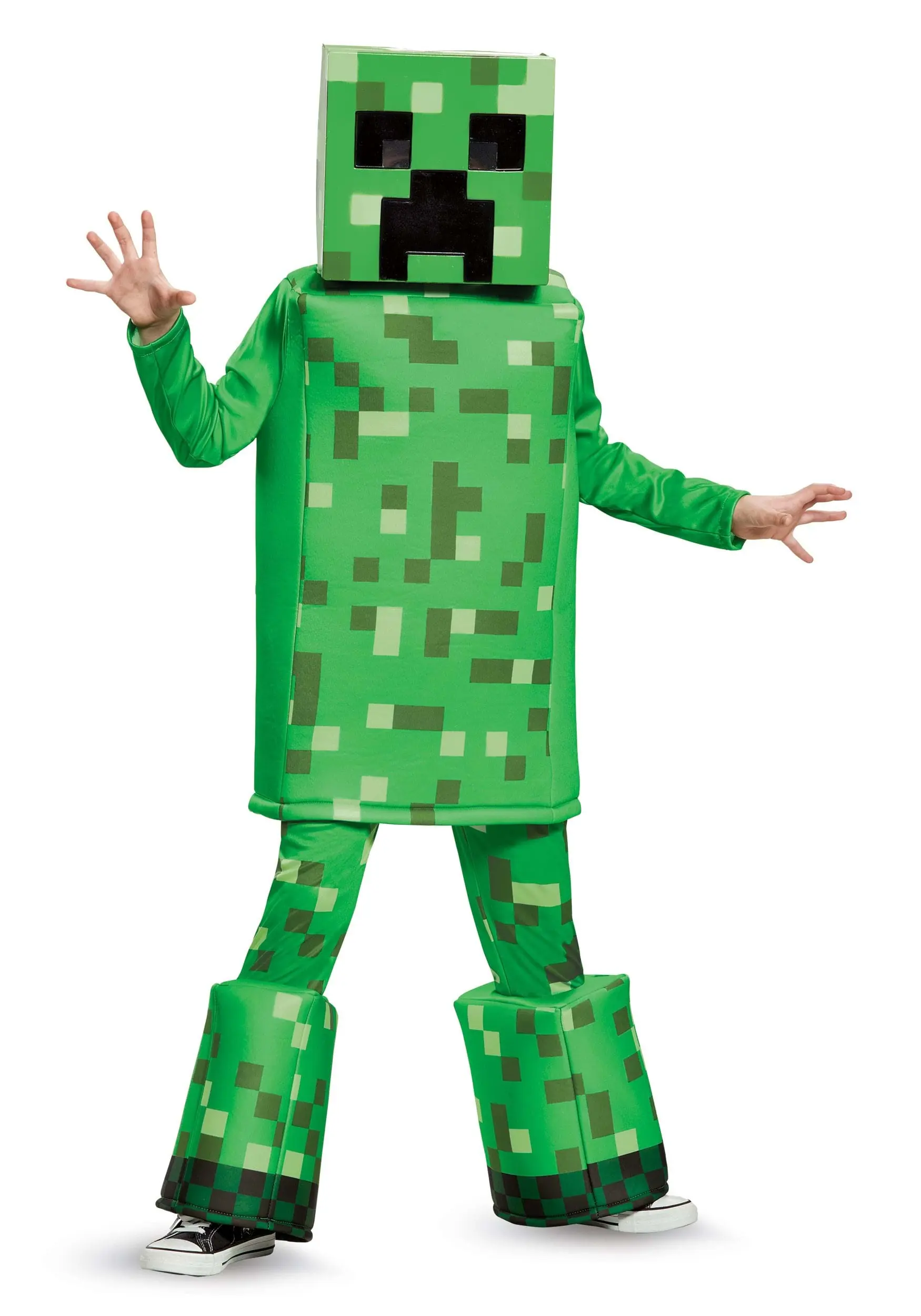 Disguise Minecraft Creeper Prestige Costume For Boys 3 Disguise Minecraft Creeper Prestige Costume For Boys