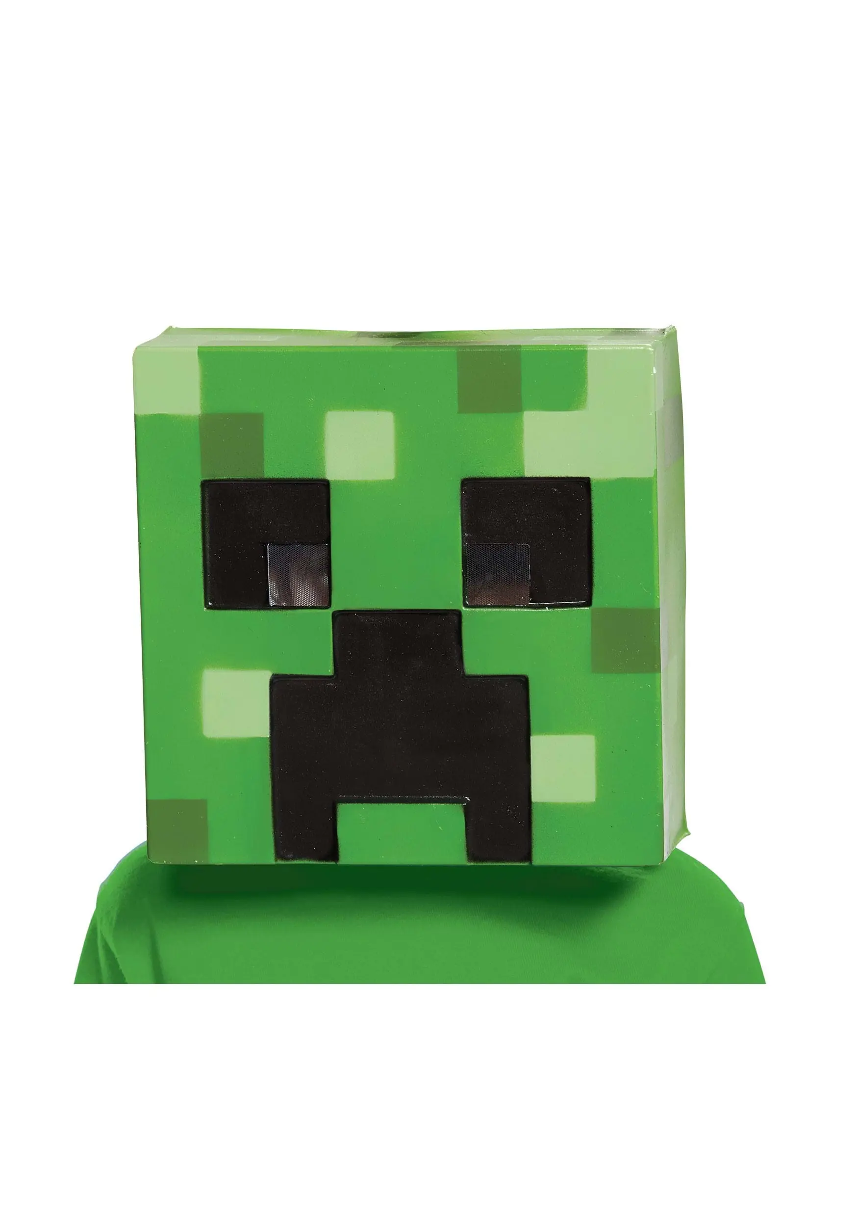 Disguise Minecraft Creeper Vacuform Mask For Kids 3 Disguise Minecraft Creeper Vacuform Mask For Kids