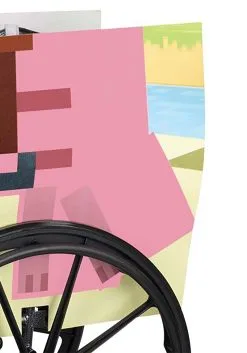Disguise Minecraft Pig Adaptive Wheelchair Cover -Video Game Costumes Shop minecraft pig adaptive wheelchair cover alt 3