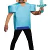 Disguise Minecraft Steve Adult Costume 2 Disguise Minecraft Steve Adult Costume -Video Game Costumes Shop minecraft steve adult costume dlc