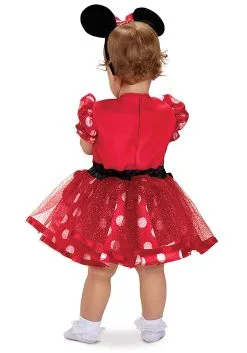 Disguise Disney Minnie Mouse Infant/Toddler Costume -Video Game Costumes Shop minnie mouse infant toddler costume alt 2