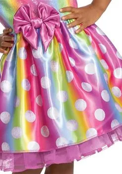 Disguise Minnie Mouse Rainbow Minnie Toddler Costume 11 Disguise Minnie Mouse Rainbow Minnie Toddler Costume -Video Game Costumes Shop minnie mouse rainbow minnie toddler costume alt 4