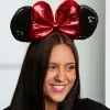 Elope Disney Minnie Sequin Ears Red Headband -Video Game Costumes Shop minnie sequin ears headband update