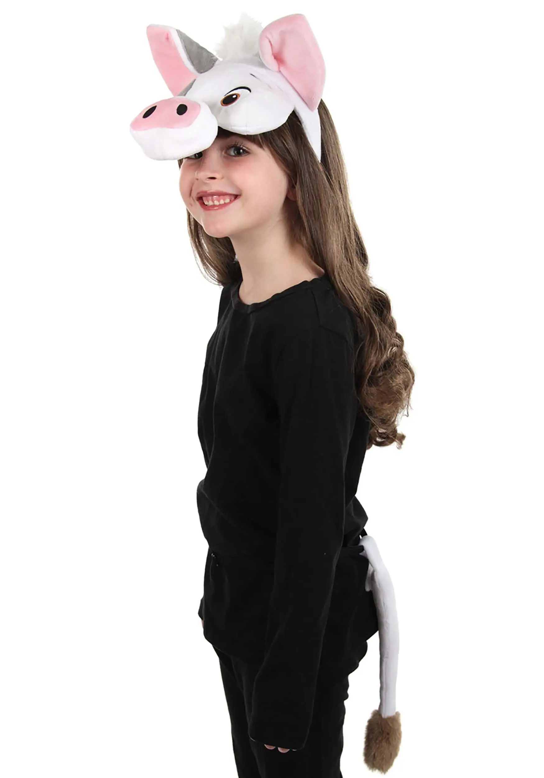 Elope Disney Moana Pua Headband & Tail Kit 5 Elope Disney Moana Pua Headband & Tail Kit - Image 3