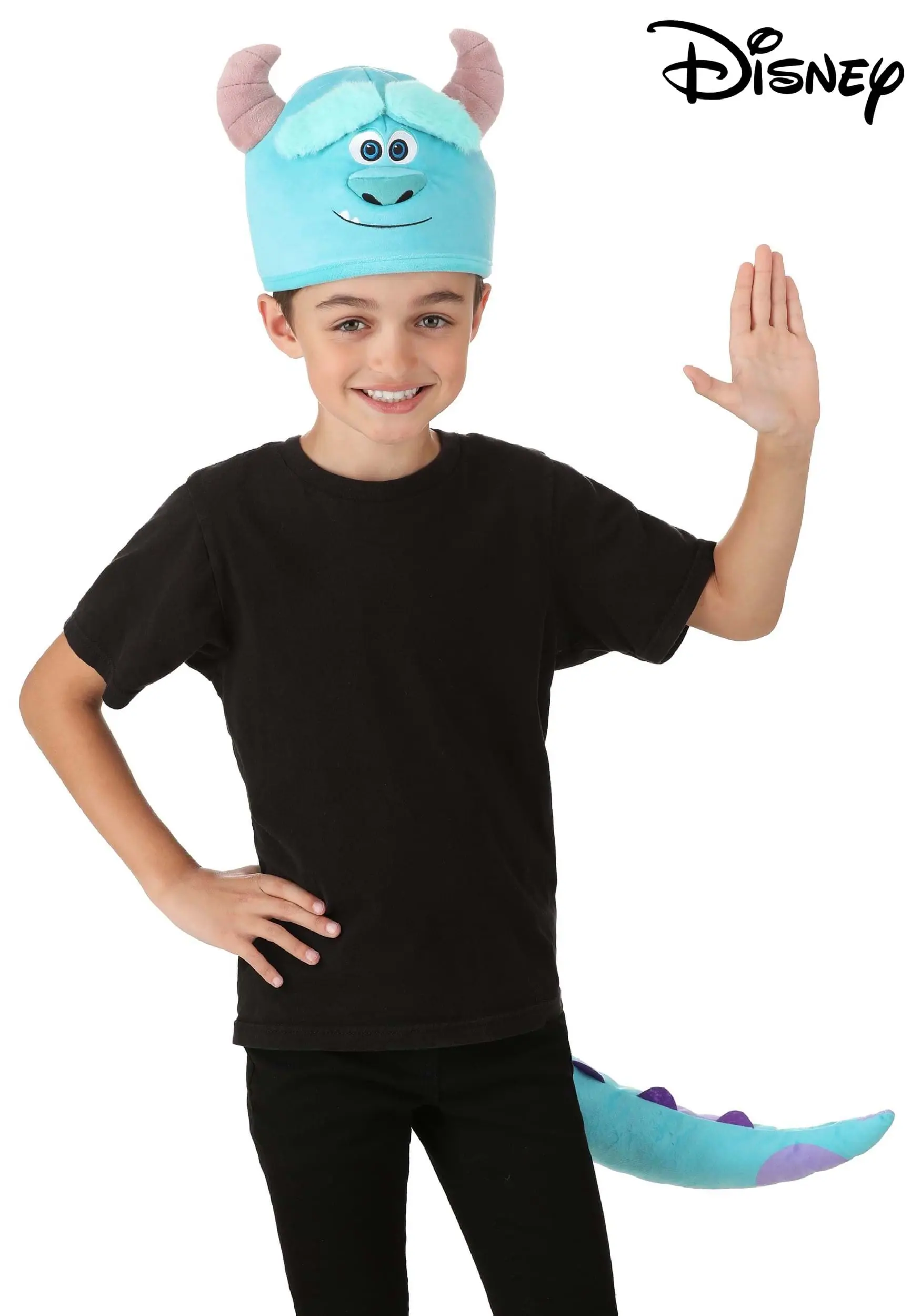 Elope Disney Monsters Inc Sulley Soft Costume Hat And Tail Kit For Kids 3 Elope Disney Monsters Inc Sulley Soft Costume Hat And Tail Kit For Kids