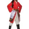 Disguise Deluxe Mulan Red Girl's Hero Costume -Video Game Costumes Shop mulan girls deluxe hero red costume