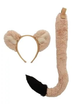 Elope Disney Nala Tail & Ears -Video Game Costumes Shop nala ears tail alt 2