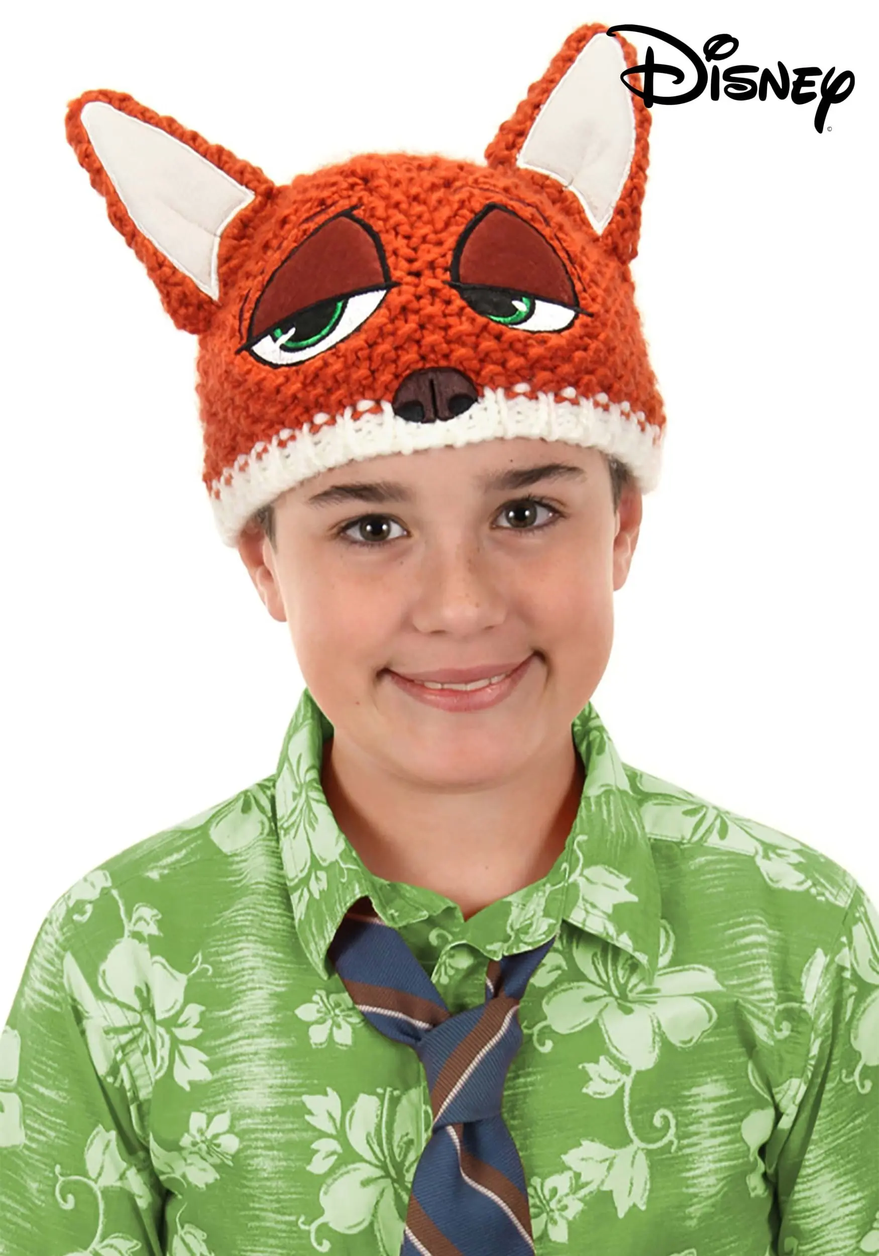 Elope Disney Nick Wilde Costume Knit Beanie 3 Elope Disney Nick Wilde Costume Knit Beanie