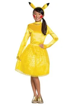 Disguise Pokémon Girl's Pikachu Classic Costume