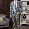 Opposuits Opposuit Super Mario Men's Suit -Video Game Costumes Shop opposuit super mario mens suit