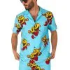 Opposuits Pac-Man Waka Waka Swimsuit & Shirt For Men 2 Opposuits Pac-Man Waka Waka Swimsuit & Shirt For Men -Video Game Costumes Shop pac man mens waka waka swimsuit and shirt