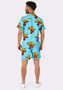 Opposuits Pac-Man Waka Waka Swimsuit & Shirt For Men -Video Game Costumes Shop pac man mens waka waka swimsuit and shirt alt 2