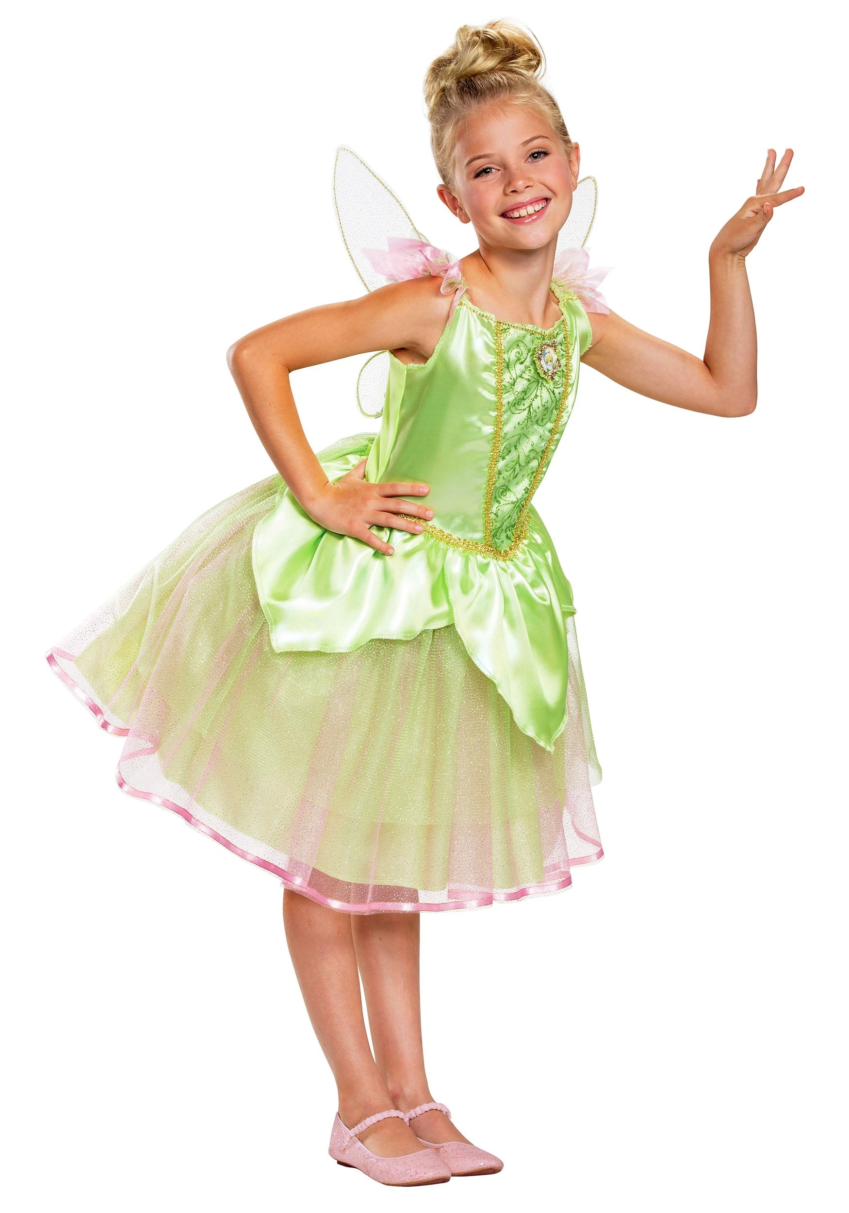 Disguise Disney Peter Pan Tinker Bell Costume For Girls 3 Disguise Disney Peter Pan Tinker Bell Costume For Girls