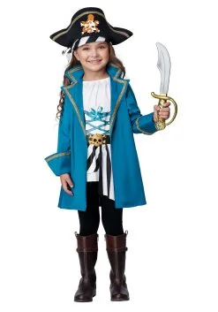 California Costume Collection Girl's Petite Pirate Toddler Costume