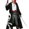 Fun Costumes Flag Captain Pirate Men's Costume 1 Fun Costumes Flag Captain Pirate Men's Costume -Video Game Costumes Shop pirate flag captain mens costume
