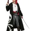 Fun Costumes Men's Pirate Flag Captain Plus Size Costume