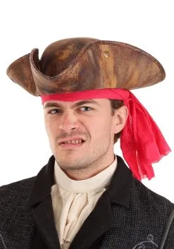 Elope Pirate Costume Hat And Headscarf