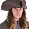 Elope Disney Authentic Jack Sparrow Costume Hat From Pirates Of The Caribbean