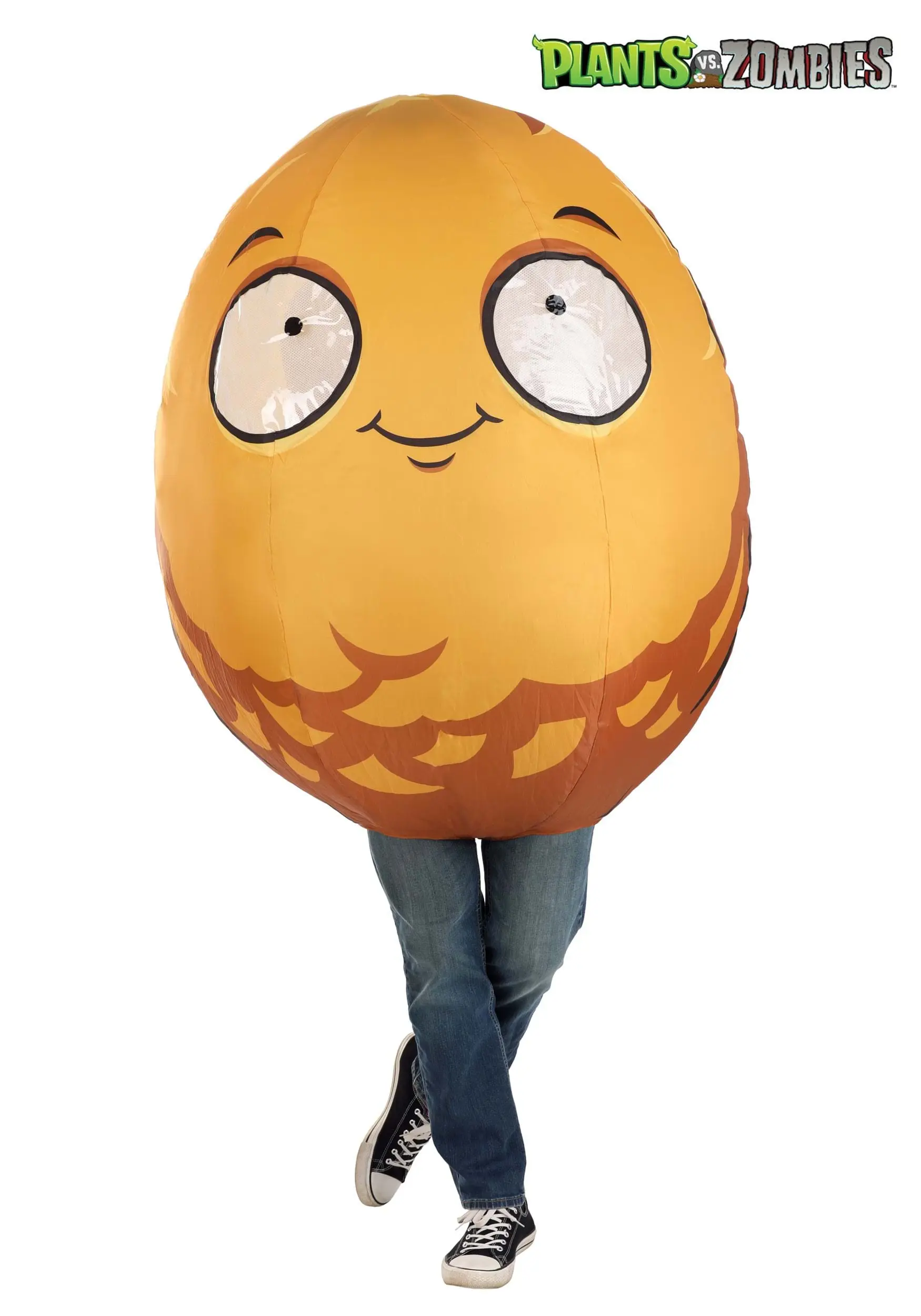 NingBo Wonderful Industry & Trade Ltd Plants Vs Zombie Inflatable Wall-Nut Costume For Adults 3 NingBo Wonderful Industry & Trade Ltd Plants Vs Zombie Inflatable Wall-Nut Costume For Adults