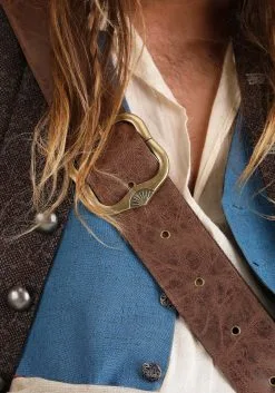 Fun Costumes Captain Jack Sparrow Costume For Plus Size Men From Disney's Pirates Of The Caribbean 21 Fun Costumes Captain Jack Sparrow Costume For Plus Size Men From Disney's Pirates Of The Caribbean -Video Game Costumes Shop plus size adult authentic captain jack sparrow cos alt 5