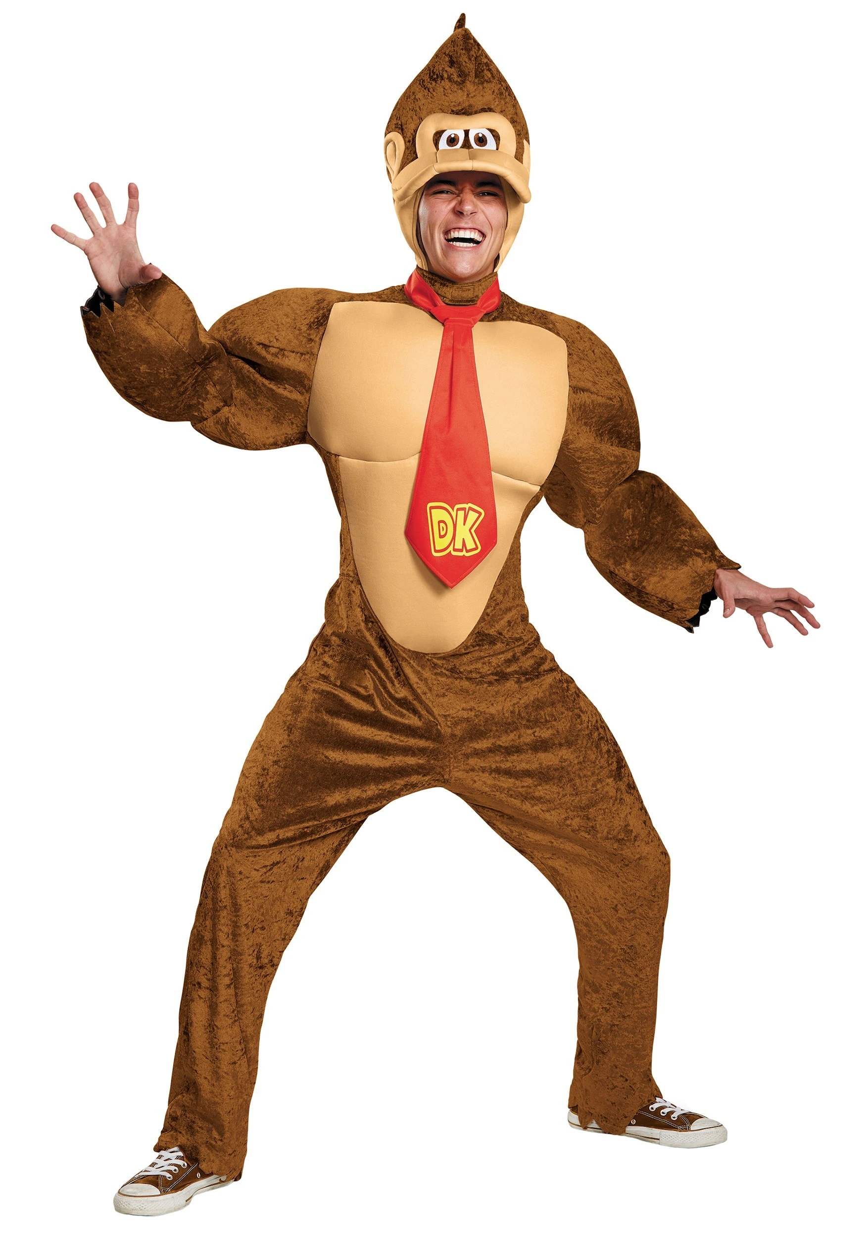 Disguise Plus Size Adult Deluxe Donkey Kong Costume 3 Disguise Plus Size Adult Deluxe Donkey Kong Costume