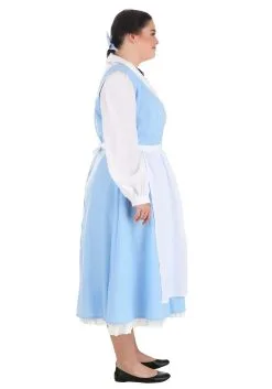 Fun Costumes Belle Blue Dress Costume For Plus Size Women From Disney's Beauty And The Beast -Video Game Costumes Shop plus size beauty and the beast belle blue dress alt 8