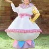 Fun Costumes Mrs. Potts Costume For Plus Size Women From Disney's Beauty And The Beast -Video Game Costumes Shop plus size beauty and the beast mrs potts costume 2