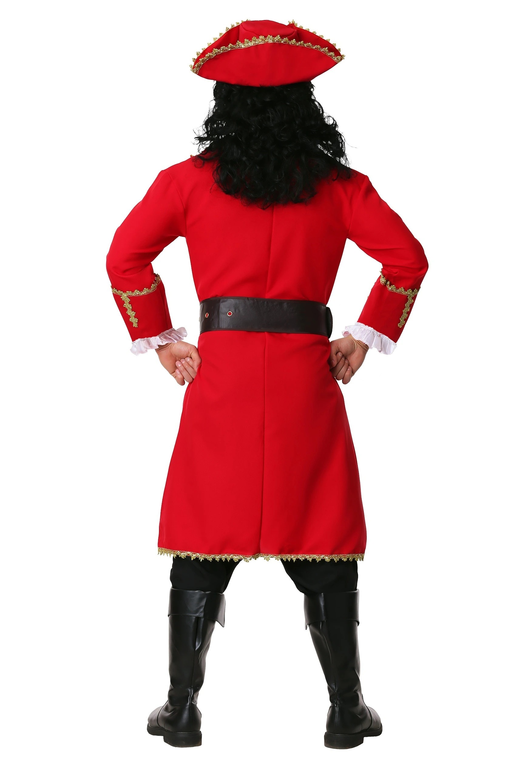 Fun Costumes Plus Size Captain Blackheart Costume 4 Fun Costumes Plus Size Captain Blackheart Costume - Image 2
