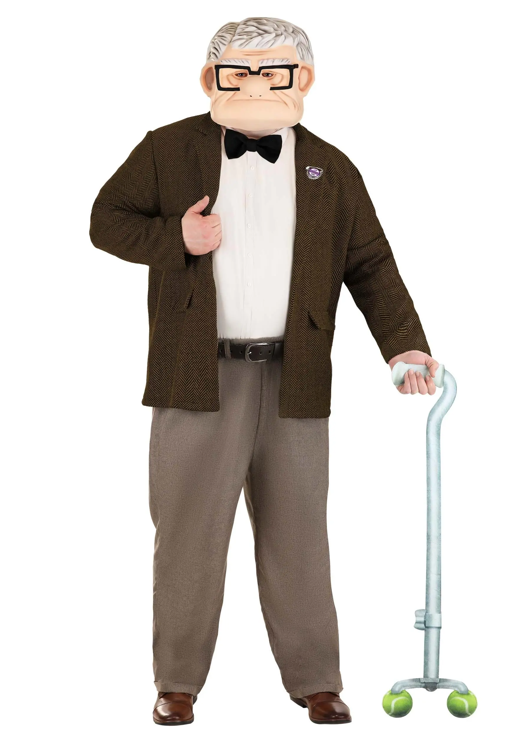 Fun Costumes Plus Size Carl Disney UP Costume For Men 12 Fun Costumes Plus Size Carl Disney UP Costume For Men - Image 10