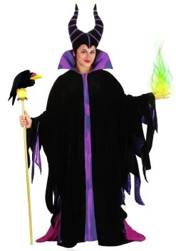 Fun Costumes Plus Size Classic Disney Maleficent Costume For Adults -Video Game Costumes Shop plus size classic maleficent costume alt 8
