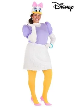 Armada Plus Size Women's Daisy Duck Costume -Video Game Costumes Shop plus size daisy duck costume alt 10