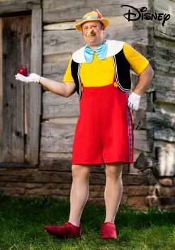 Fun Costumes Adult Plus Size Deluxe Disney Pinocchio Costume