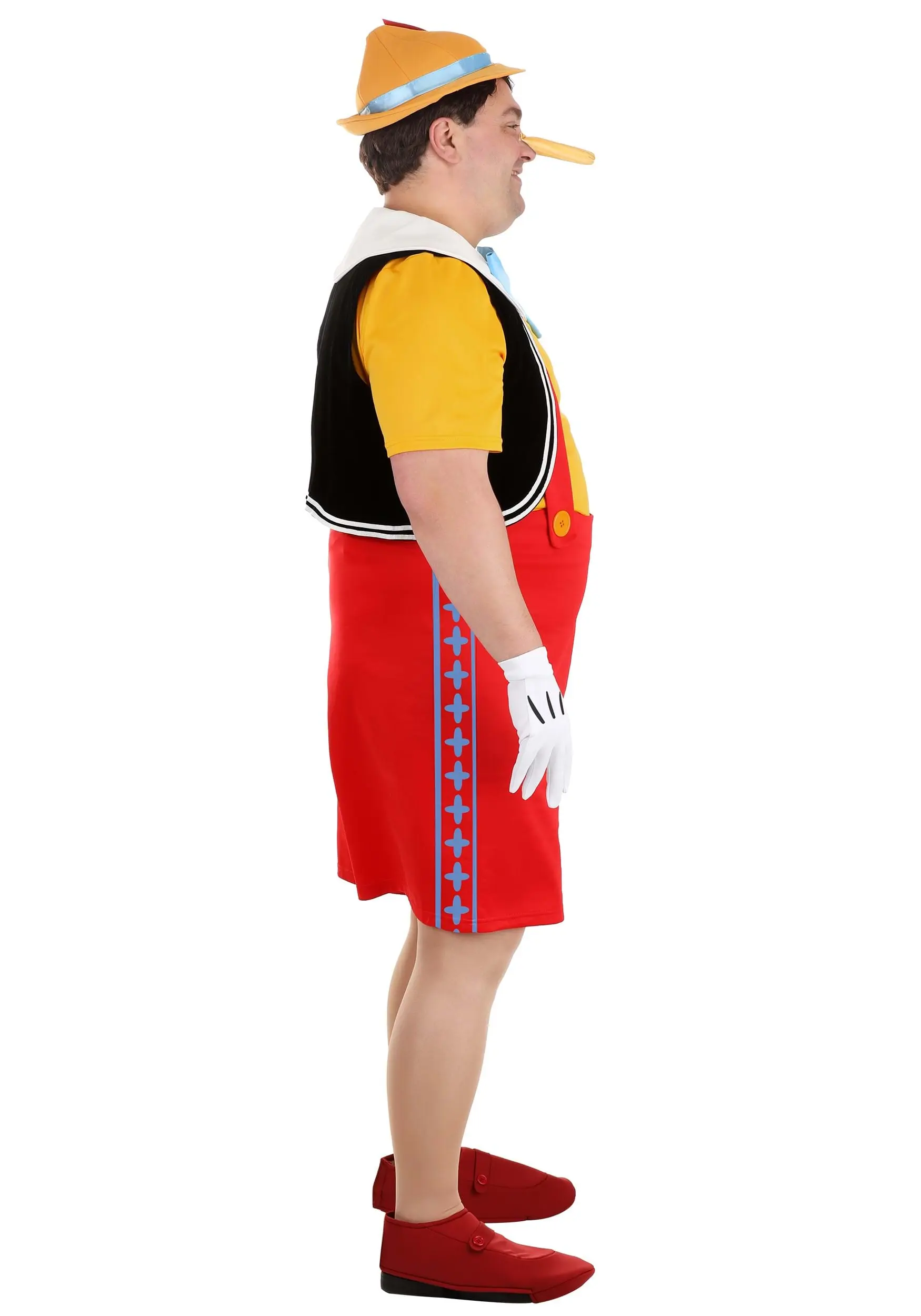 Fun Costumes Adult Plus Size Deluxe Disney Pinocchio Costume 6 Fun Costumes Adult Plus Size Deluxe Disney Pinocchio Costume - Image 4