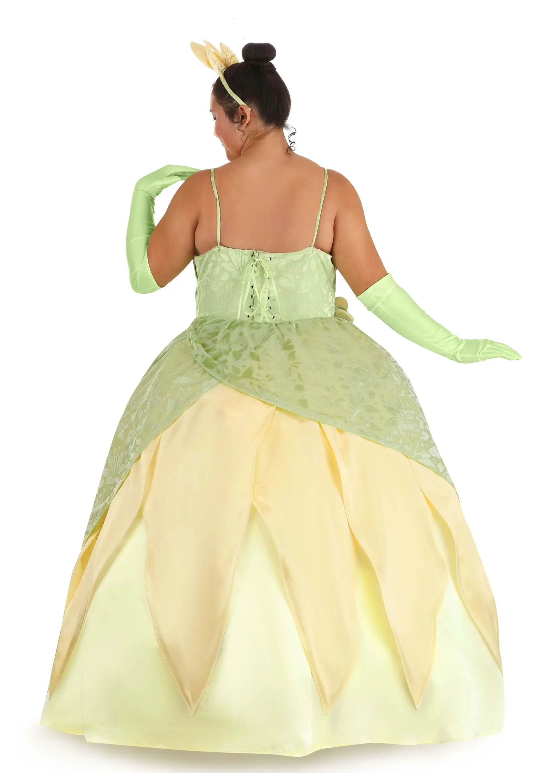 Armada Disney Princess And The Frog Women's Plus Size Deluxe Tiana Costume 8 Armada Disney Princess And The Frog Women's Plus Size Deluxe Tiana Costume - Image 6