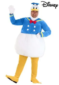 Fun Costumes Men's Plus Size Donald Duck Costume -Video Game Costumes Shop plus size donald duck costume alt 3