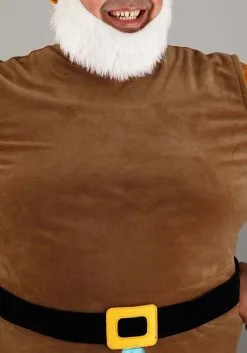 Fun Costumes Plus Size Disney Snow White Happy Dwarf Costume For Men -Video Game Costumes Shop plus size happy dwarf costume alt 2