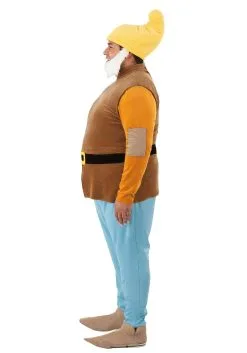 Fun Costumes Plus Size Disney Snow White Happy Dwarf Costume For Men -Video Game Costumes Shop plus size happy dwarf costume alt 5