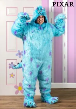 Zhenjiang Lian Yew Every Age Garment Accessories A Disney Monsters Inc Plus Size Hooded Sulley Costume