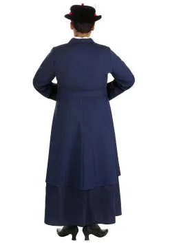 Fun Costumes Women's Plus Size Mary Poppins Costume -Video Game Costumes Shop plus size mary poppins costume alt 3