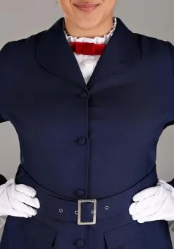 Fun Costumes Women's Plus Size Mary Poppins Costume -Video Game Costumes Shop plus size mary poppins costume alt 6