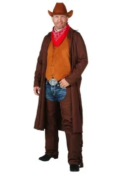 Fun Costumes Plus Size Rancher Cowboy Costume