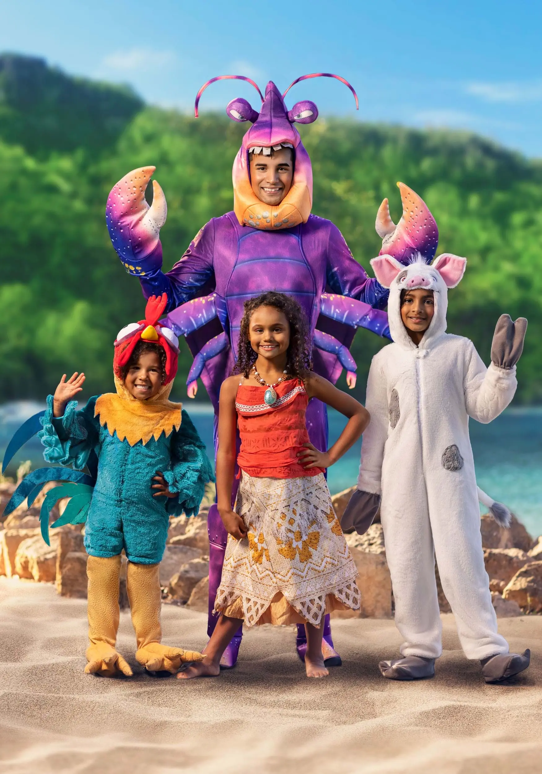 Fun Costumes Disney Moana Tamatoa Plus Size Costume 4 Fun Costumes Disney Moana Tamatoa Plus Size Costume - Image 2