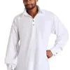 Fun Costumes Plus Size White Highlander Shirt