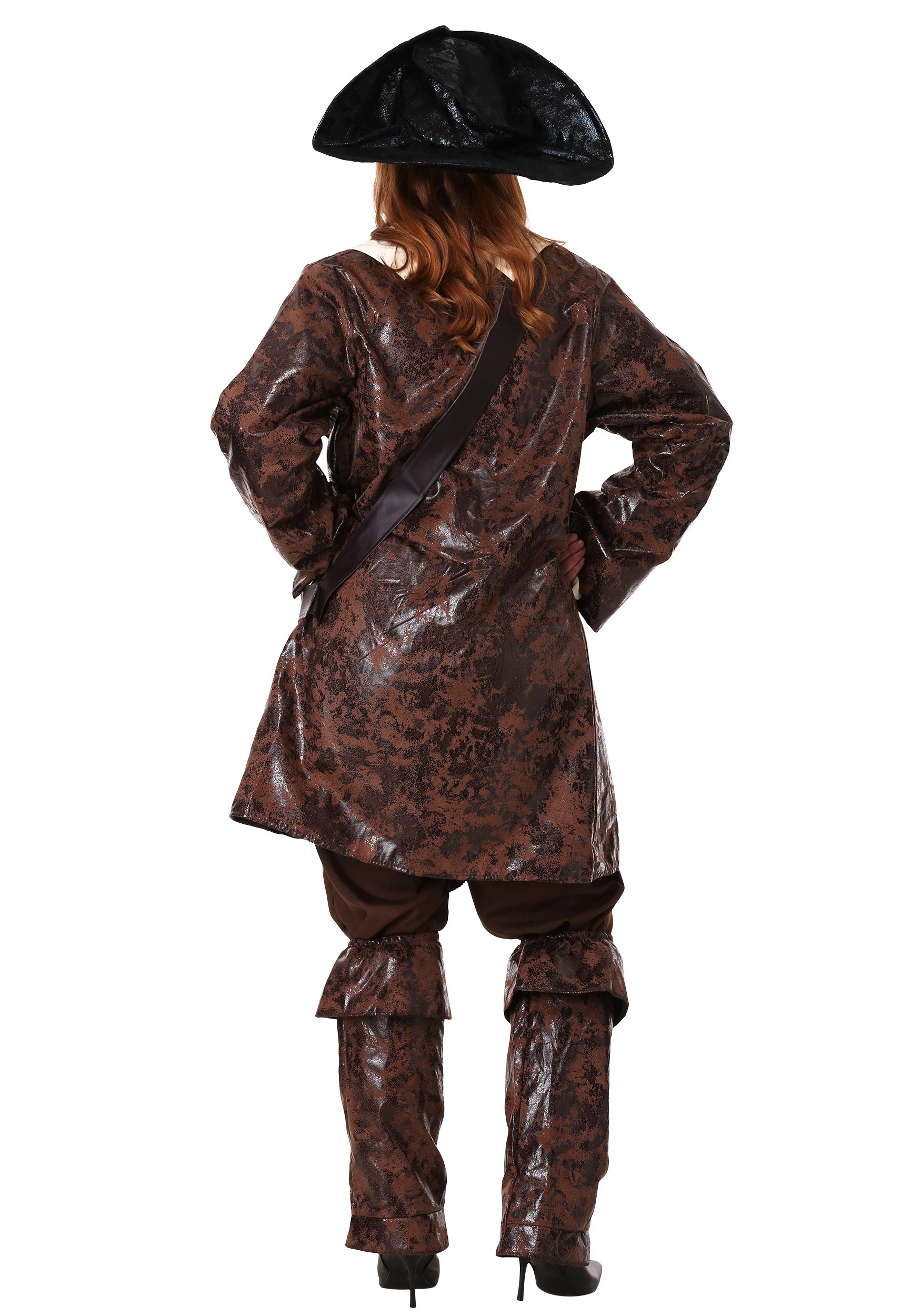 Fun Costumes Plus Size Women's Caribbean Pirate Costume 4 Fun Costumes Plus Size Women's Caribbean Pirate Costume - Image 2