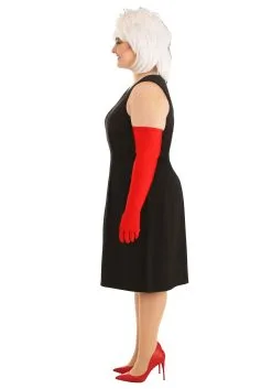 Fun Costumes Cruella De Vil Coat Costume For Plus Size Women From Disney's 101 Dalmatians 24 Fun Costumes Cruella De Vil Coat Costume For Plus Size Women From Disney's 101 Dalmatians -Video Game Costumes Shop plus size womens deluxe cruella de vil costume alt 10