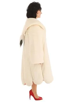 Fun Costumes Cruella De Vil Coat Costume For Plus Size Women From Disney's 101 Dalmatians 22 Fun Costumes Cruella De Vil Coat Costume For Plus Size Women From Disney's 101 Dalmatians -Video Game Costumes Shop plus size womens deluxe cruella de vil costume alt 11