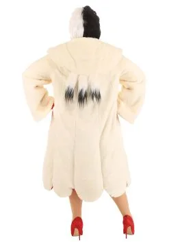 Fun Costumes Cruella De Vil Coat Costume For Plus Size Women From Disney's 101 Dalmatians 20 Fun Costumes Cruella De Vil Coat Costume For Plus Size Women From Disney's 101 Dalmatians -Video Game Costumes Shop plus size womens deluxe cruella de vil costume alt 8