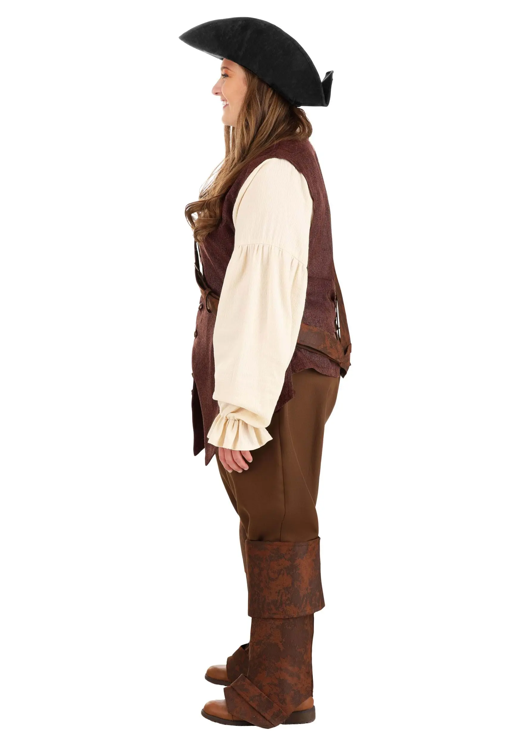 Fun Costumes Women's Plus Size Disney Pirates Of The Caribbean Elizabeth Swann Costume 7 Fun Costumes Women's Plus Size Disney Pirates Of The Caribbean Elizabeth Swann Costume - Image 5
