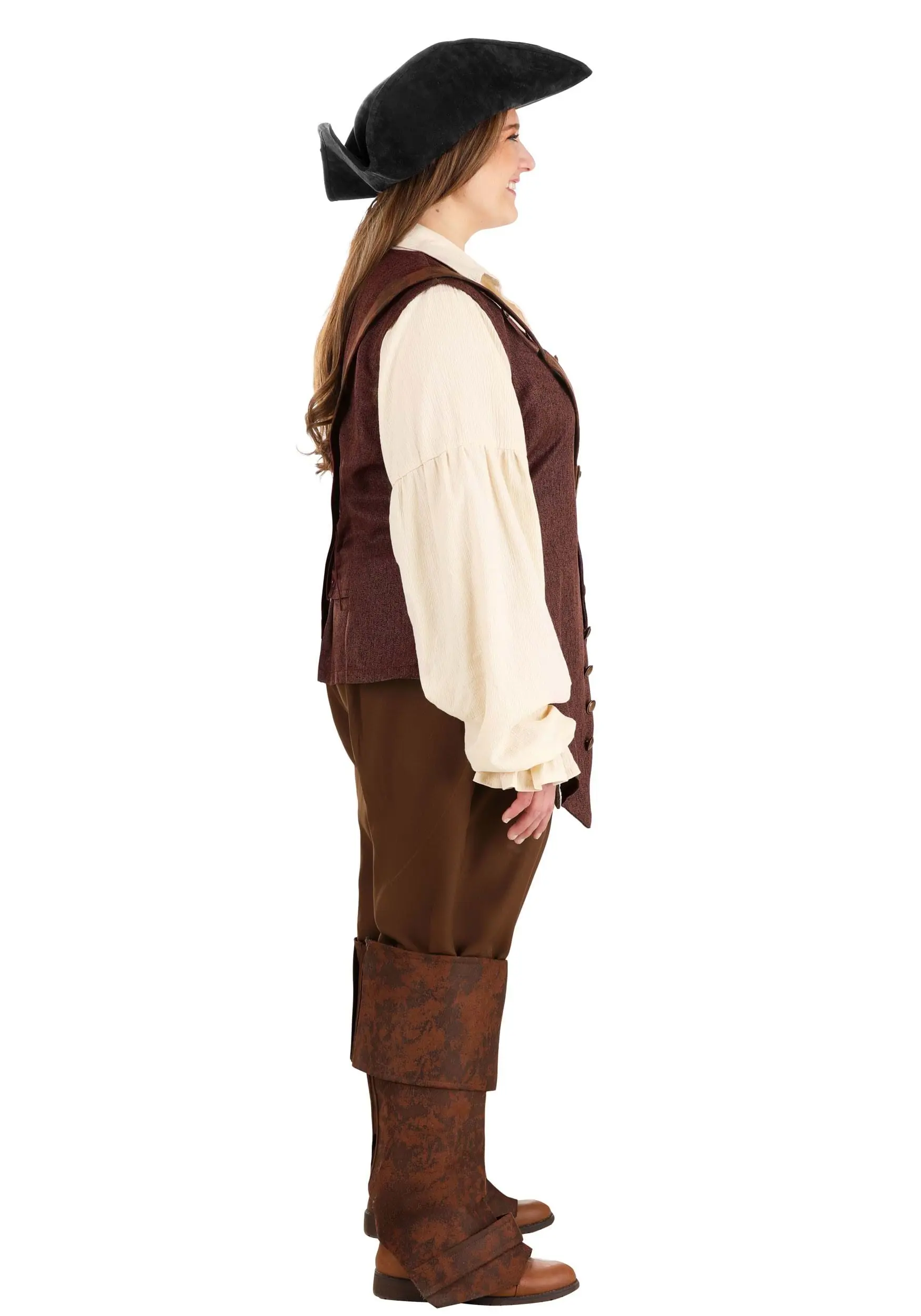Fun Costumes Women's Plus Size Disney Pirates Of The Caribbean Elizabeth Swann Costume 9 Fun Costumes Women's Plus Size Disney Pirates Of The Caribbean Elizabeth Swann Costume - Image 7